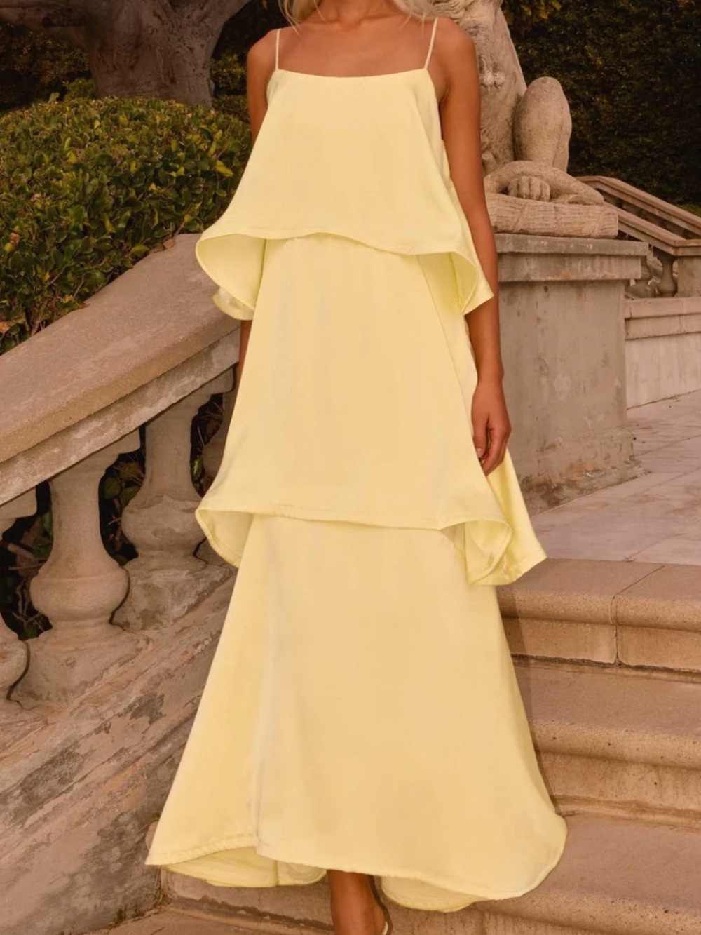 Peppermayo Becka Tiered Maxi Dress